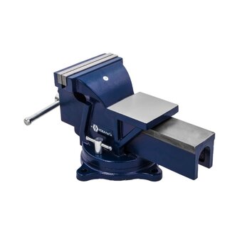  Тиски слесарные поворотные КОБАЛЬТ 245-992 наковальня, коробка 