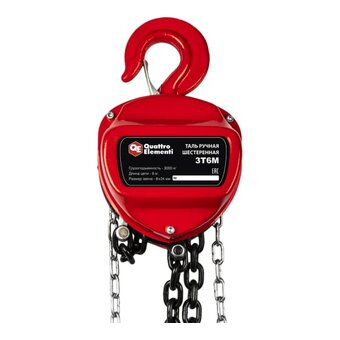  Таль ручная шестеренная Quattro Elementi 3T6M (908-061) 