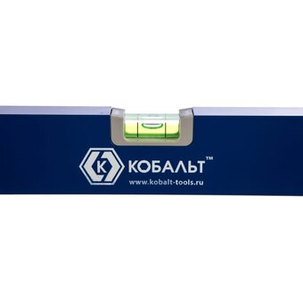  Уровень строительный КОБАЛЬТ Комфорт (242-977) 500 мм, 3 глазка 