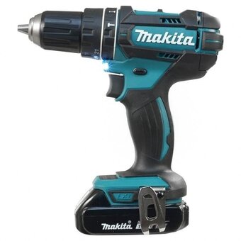  Дрель-шуруповерт аккумуляторная ударная Makita DHP482SYE 2 аккумулятора Li-ion-1,5Ач 