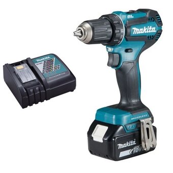  Дрель-шуруповерт аккумуляторная Makita DDF485RF 1 аккумулятор Li-ion 