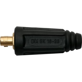  Кабельный разъем QUATTRO ELEMENTI 771-176 вилка сварочного кабеля ТК 16-25 (до 200А/45В) 2шт в блистере 