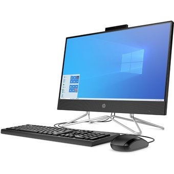  Моноблок HP 22-df0057ur/s 1G1B4EA AiO 21.5" 1920x1080 black Athlon 3050U/8GB/256GB SSD/noDVD/AMD Int/Dos 
