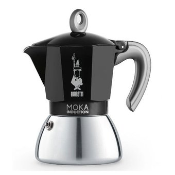  Кофеварка Bialetti Moka Induction 0.27л нерж.сталь черный (6936) 