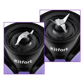  Блендер стационарный Kitfort KT-3034-1 фиолетовый 