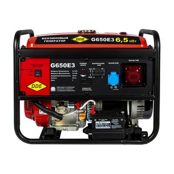  Генератор бензиновый DDE G650E3 (917-446) 