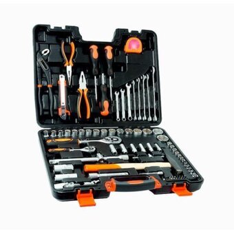  Набор инструментов Maxpiler MXT-83-SET 83 предмета, 1/2" и 1/4", CrV 