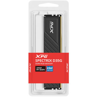  ОЗУ ADATA XPG Gammix D35G RGB Gaming Memory AX4U320016G16A-SBKD35G 16GB DDR4 3200 U-DIMM black 