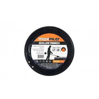  Леска для триммера maxpiler mLB-32403 2.4mm*3LB, квадрат, 235м бухта 