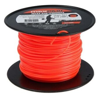  Леска для триммера maxpiler mLR-33001 3.0mm*90m, круг бухта 