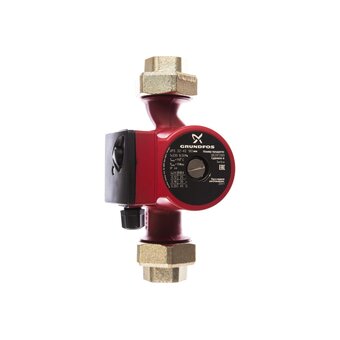  Насос циркуляционный Grundfos UPS 32-40 (96281389) с присоеденителями (1/198) 