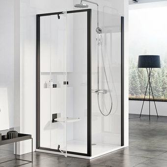  Боковая стенка Ravak Pivot 90G40300Z1, transparent, чёрный 