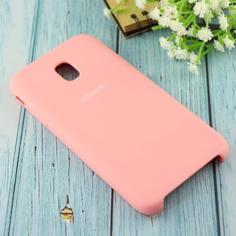  Чехол Silicone case для Samsung J330 розовый 