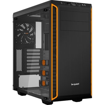  Корпус be quiet! Pure Base 600 Window Orange (BGW20), midi-tower, ATX, tempered glass side panel ,1x Pure Wings 2 140mm, 1x Pure Wings 2 120mm fans 