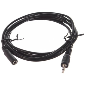  Кабель Vcom VAV7179-3M удлинительный 3.5 Jack (M) - 3.5 Jack (F), стерео, аудио, 3.0м 