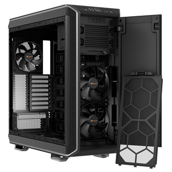  Корпус be quiet! Dark Base 900 Silver (BG012), full tower, E-ATX, XL-ATX, 3x Silent Wings 3 140mm PWM fans 