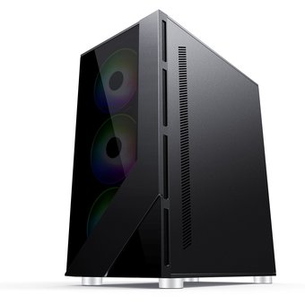  Корпус Formula V-Line 7713 черный без БП ATX 3x120mm 6x140mm 2xUSB2.0 1xUSB3.0 audio bott PSU 