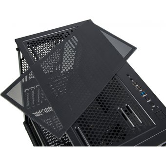  Корпус Formula V-Line 7713 черный без БП ATX 3x120mm 6x140mm 2xUSB2.0 1xUSB3.0 audio bott PSU 