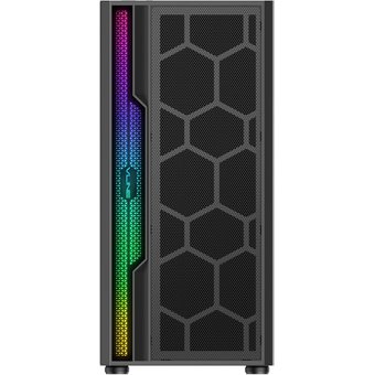  Корпус Formula V-Line 2052 черный без БП ATX 2xUSB2.0 1xUSB3.0 audio bott PSU 