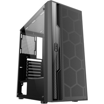 Корпус Formula V-Line 2052 черный без БП ATX 2xUSB2.0 1xUSB3.0 audio bott PSU 