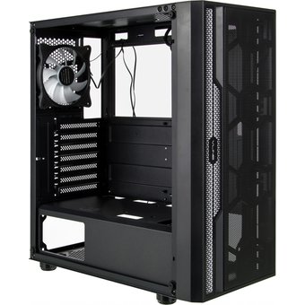  Корпус Formula V-Line 2052 черный без БП ATX 2xUSB2.0 1xUSB3.0 audio bott PSU 