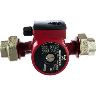  Насос циркуляционный Grundfos UPS 32-60 (96281496) с присоеденителями (1/198) 