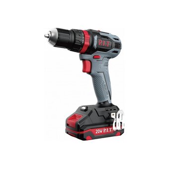  Дрель ударная бесщет аккумуляторная P.I.T. PSB20H-10C/1 X-Driver (АКБ2Ач,ЗУ,кейс) 