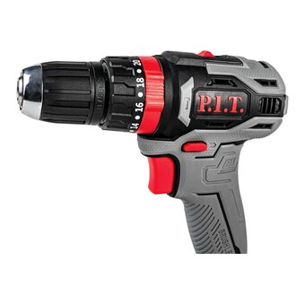  Дрель ударная бесщет аккумуляторная P.I.T. PSB20H-10C/1 X-Driver (АКБ2Ач,ЗУ,кейс) 