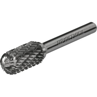  Борфреза твердосплавная Практика тип C цилиндрическая с закруглением (644-412)12 х 25 мм, хвостовик 6 мм 