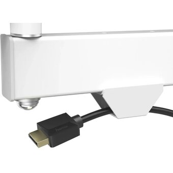  Кронштейн для телевизора Hama Fullmotion 118084 черный/белый 19"-48" настенный 