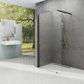  Душевое ограждение RAVAK ST Walk-In Wall GW9WG0300Z1 черный 