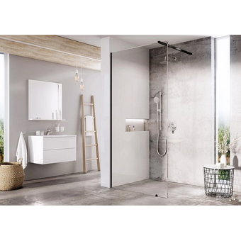  Душевое ограждение RAVAK ST Walk-In Wall GW9WG0300Z1 черный 