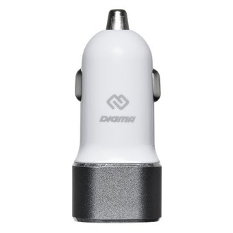  АЗУ Digma DGCC-1U-2.1A-WG 2.1A белый 
