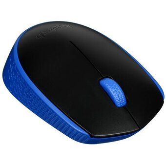  Мышь Logitech M171 (910-004644) blue (USB, беспроводная оптическая, 1000dpi) 
