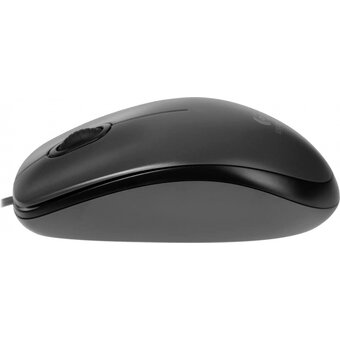  Мышь Logitech M90 (910-001970) black (USB1.1, проводная. оптическая, 1000dpi, 2but) 