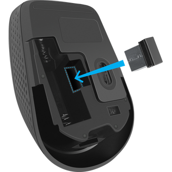  Мышь DEFENDER Tiana MB-055 (52055) USB Optical WRL Black 