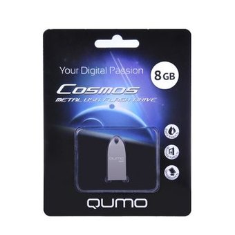  USB-флешка Qumo 8GB Cosmos QM8GUD-Cos Silver 