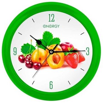  Часы настеннные Energy ЕС-112 фрукты (009485) 