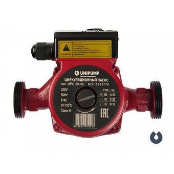  Насос UNIPUMP UPC 25-60 130 (16546) циркуляционный (1/1) 