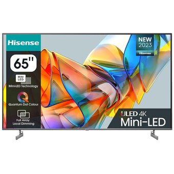  Телевизор Hisense 65U6KQ темно-серый 