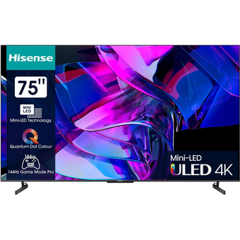  Телевизор Hisense 75U7KQ черный 