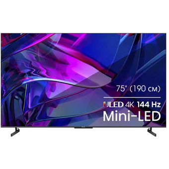  Телевизор Hisense 75U7KQ черный 