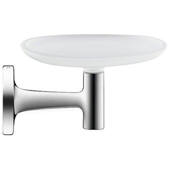  Мыльница Duravit Starck T (0099331000) хром/бел.мат.стек 