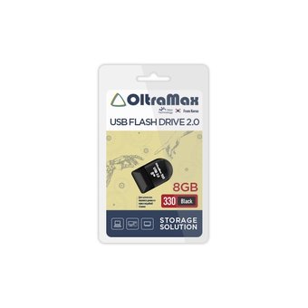  USB-флешка Oltramax OM 8GB 330 Black 