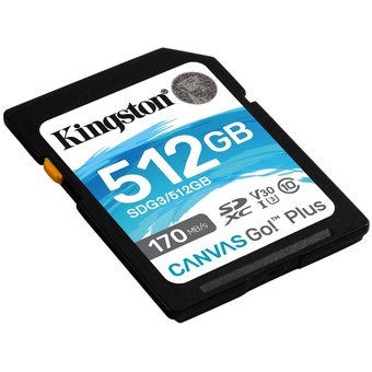  Карта памяти Kingston 512GB SDG3/512GB 