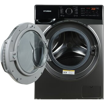  Стиральная машина Hyundai WFE8408 Dark Gray 