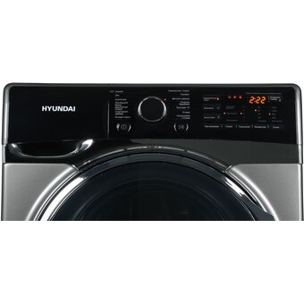 Стиральная машина Hyundai WFE8408 Dark Gray 