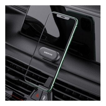  Автодержатель BOROFONE BH92 Grand one-button air outlet (чёрный) 