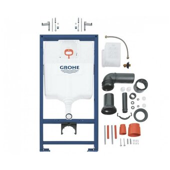  Инсталляция для унитаза GROHE Rapid SL 39501000 (панель смыва Skate Cosmopolitan S 37535000, хром+ревиз короб) 
