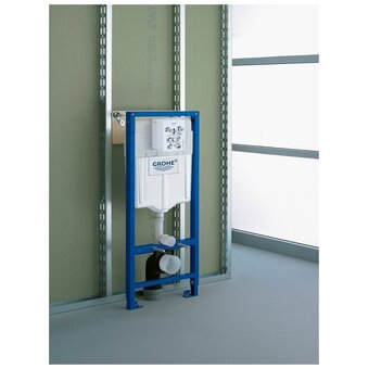  Инсталляция для унитаза GROHE Rapid SL 39501000 (панель смыва Skate Cosmopolitan S 37535000, хром+ревиз короб) 